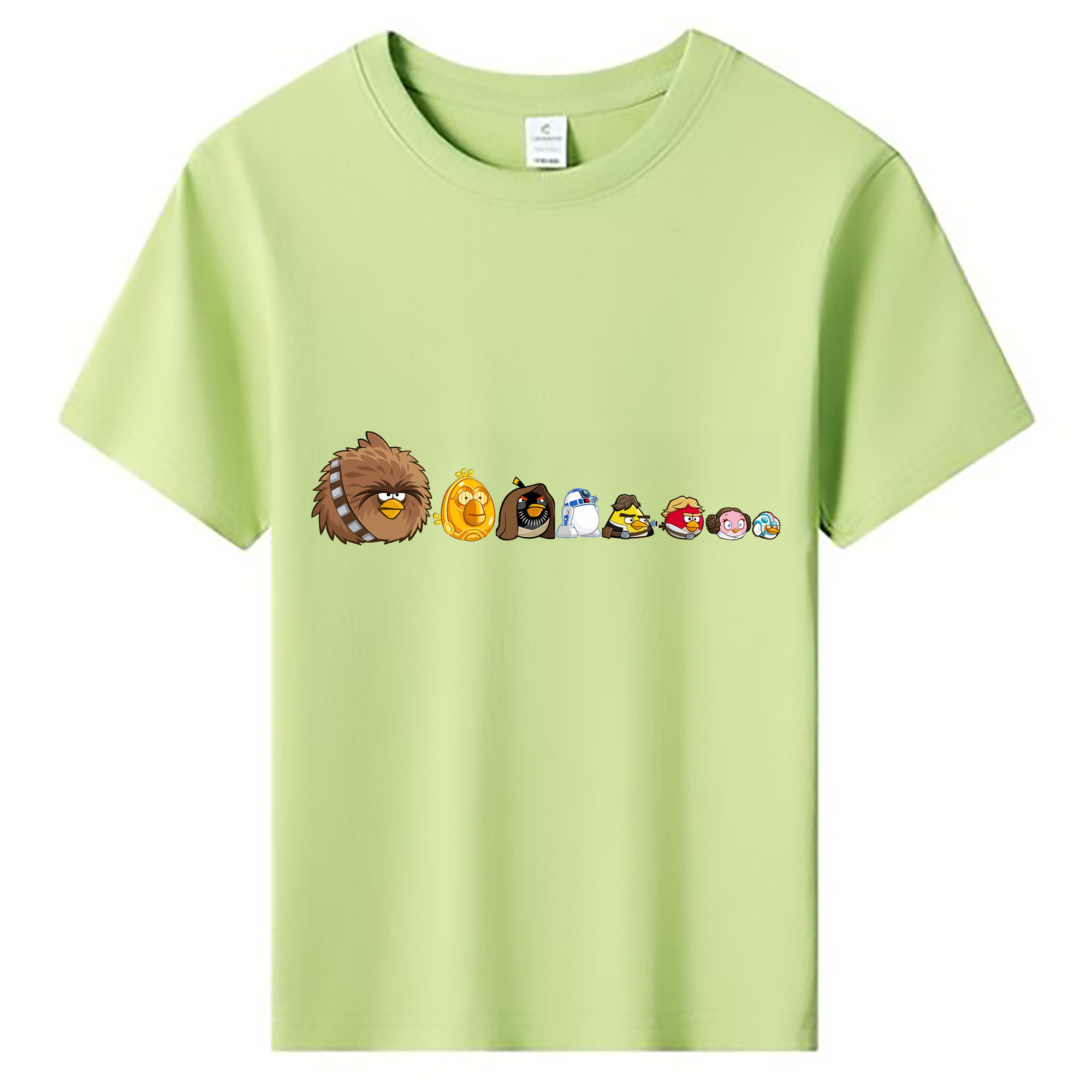 （画像用） Angry Birds アングリーバード 綿100％キッズTシャツ（フロントプリント）